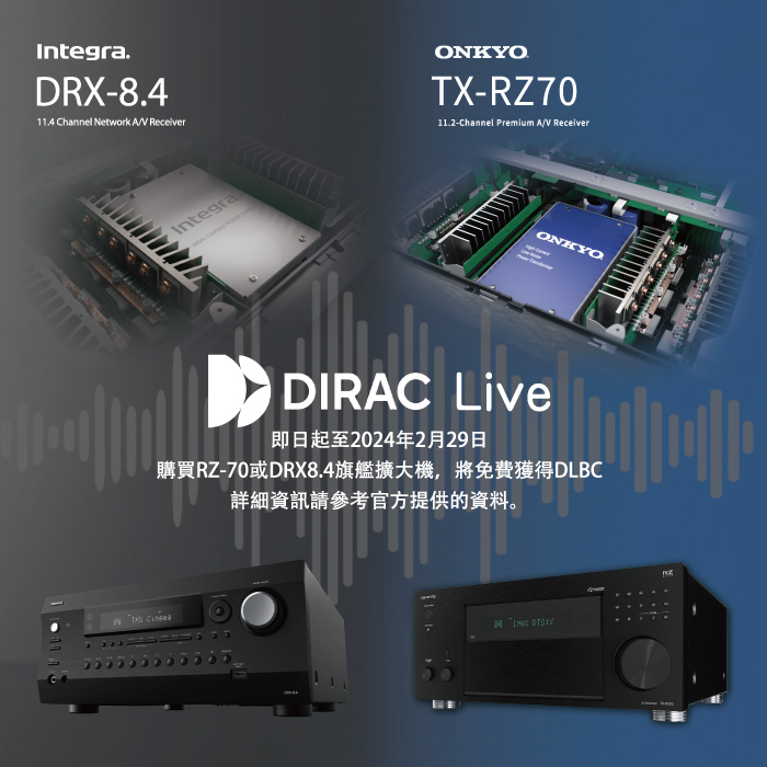 購買Integra DRX-8.4、Onkyo RZ70