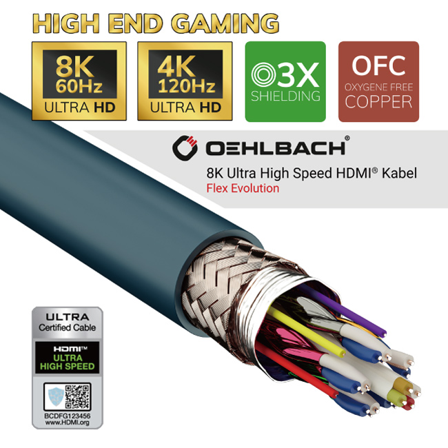 8K-Ultra High-Speed HDMI® Cable