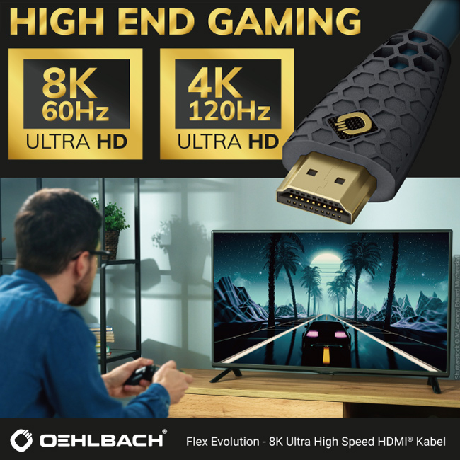 8K-Ultra High-Speed HDMI® Cable